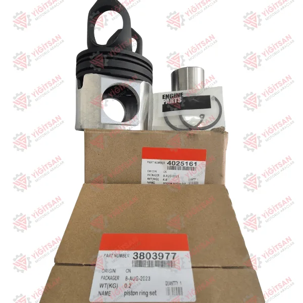 PİSTON+SEGMAN (STD) (M11 / BMC PRO 1142)