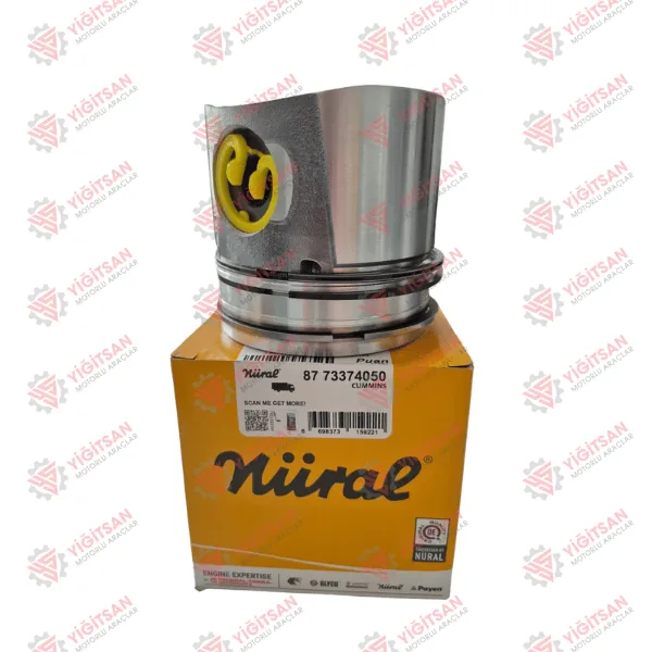 PİSTON SEGMANLI 107MM 0.50 CUMMINS ISB 4.5 ISB 6.7 EURO 6